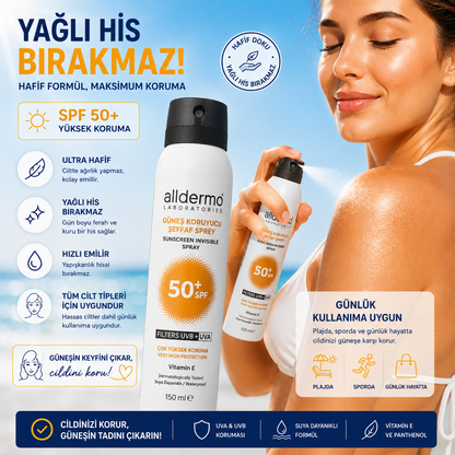 Alldermo Güneş Koruyucu Sprey